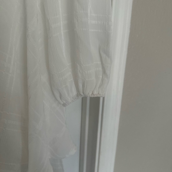 NWT White Allison & Kelly Cottage Core Dress - Picture 5 of 8